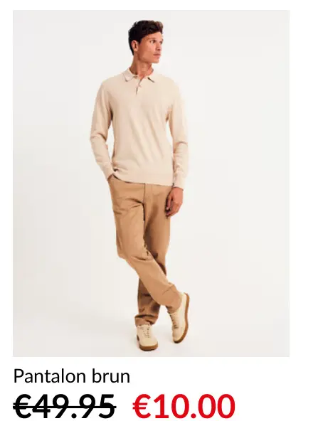 Offre: Pantalon brun