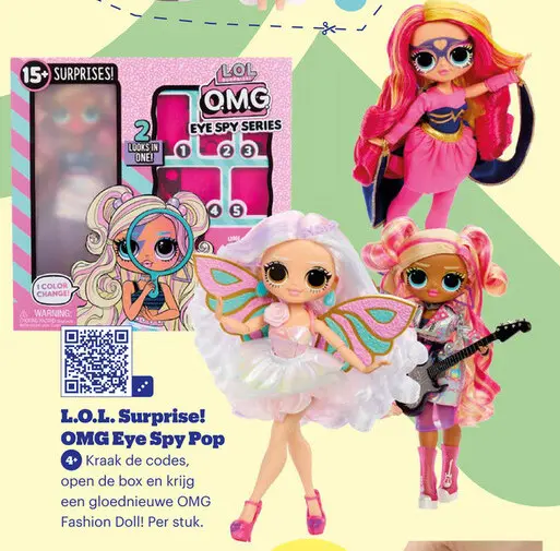 Aanbieding: L.O.L. Surprise! OMG Eye Spy Pop