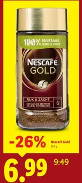 Aanbieding: Nescafé Gold