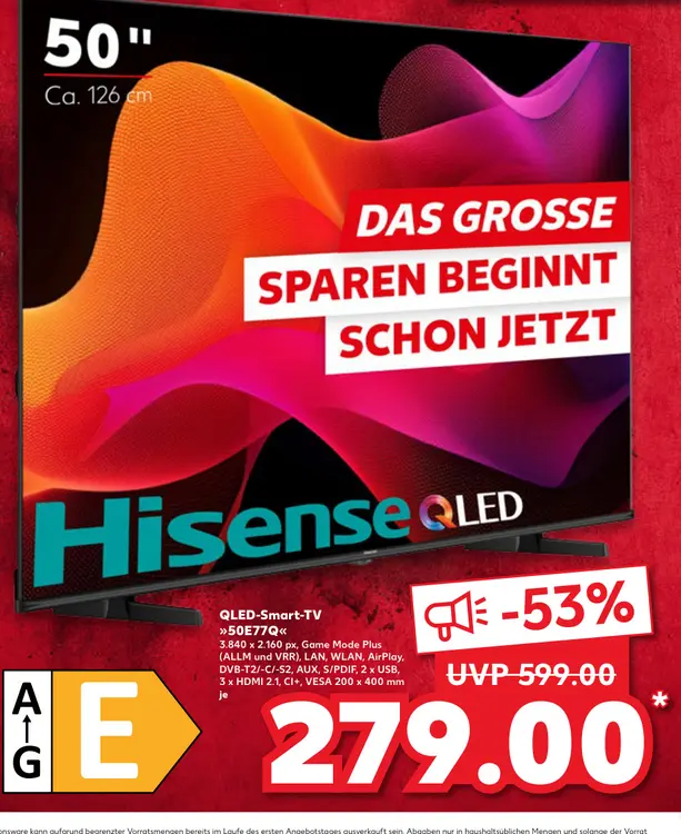 Aanbieding: QLED-Smart-TV