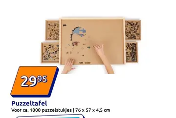 Aanbieding: Puzzeltafel