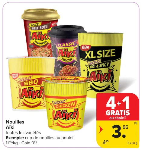 Offre: Nouilles