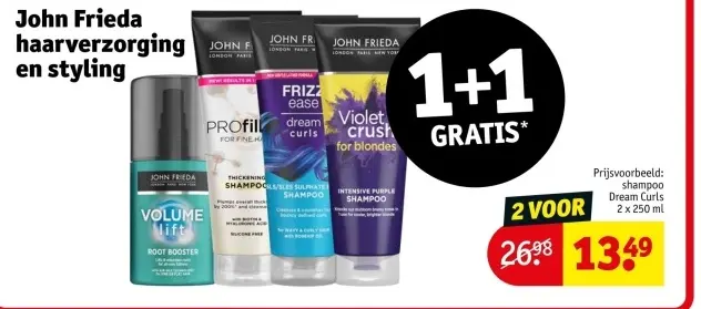 Aanbieding: haarverzorging en styling