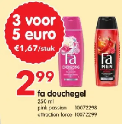 Promotie: douchegel