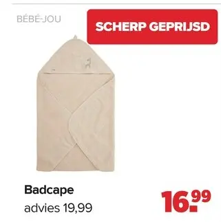 Aanbieding: Badcape
