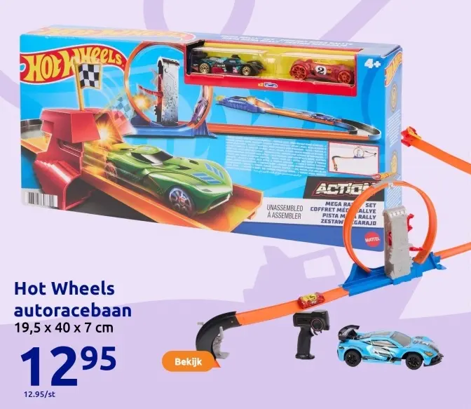 Aanbieding: Hot Wheels autoracebaan
