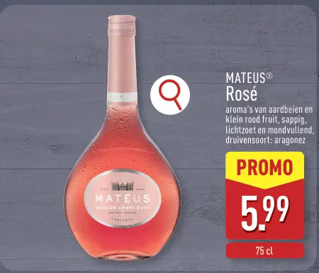 Promotie: Mateus Rosé