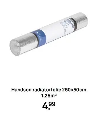 Aanbieding: radiatorfolie