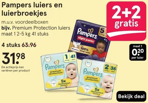 Aanbieding: Luiers en luierbroekjes