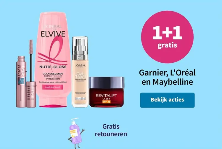 Aanbieding: Elvive Nutri-Gloss Glansgevende Conditioner, 
