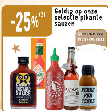 Aanbieding: Pikante sauzen