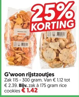 Aanbieding: Rijstzoutjes
