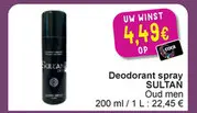 Aanbieding: Deodorant spray