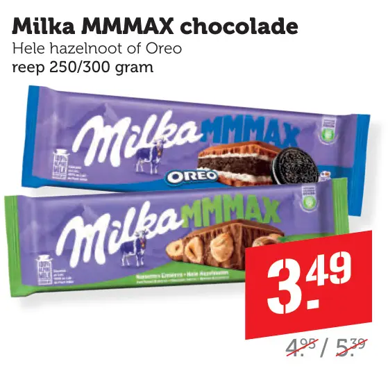 Aanbieding: MMMAX chocolade