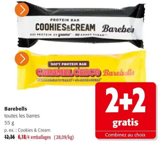 Offre: Barebells