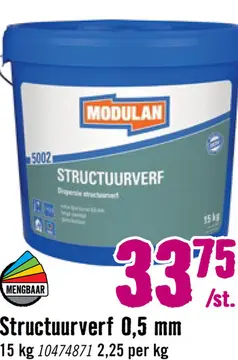 Aanbieding: Structuurverf