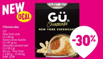 Offre: Cheesecake GÜ