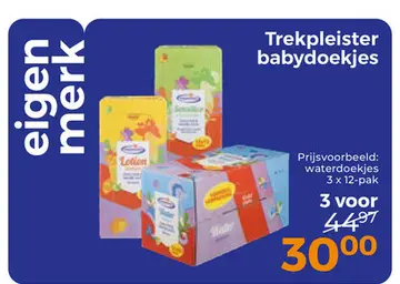 Aanbieding: Trekpleister babydoekjes