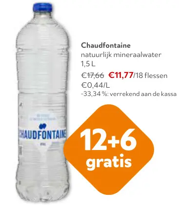 Promotie: Chaudfontaine