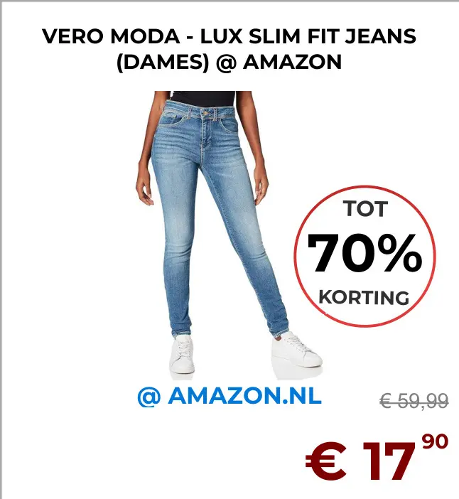 Aanbieding: Lux slim fit jeans
