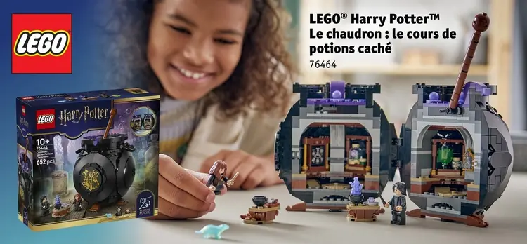 Offre: LEGO® Harry Potter™ Le chaudron : le cours de potions caché