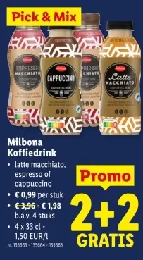Promotie: Koffiedrink