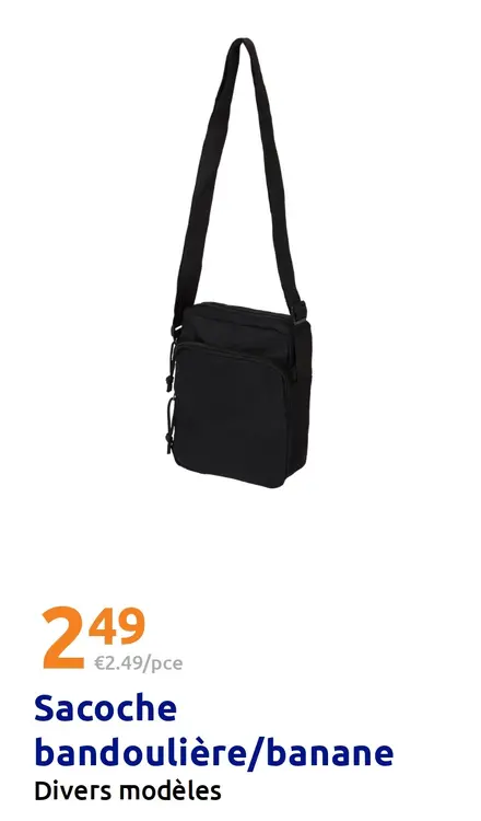 Offre: Sacoche bandoulière/banane