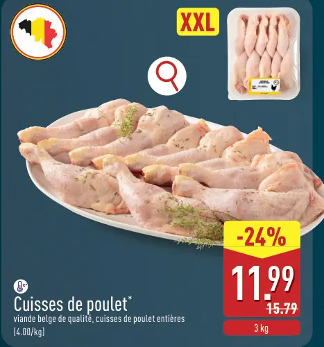 Offre: Cuisses de poulet