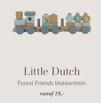 Aanbieding: Forest Friends blokkentrein