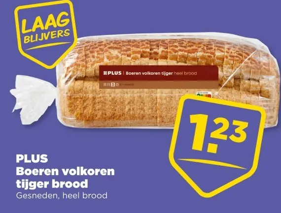 Aanbieding: Boeren volkoren tijger brood