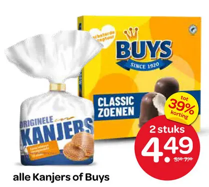 Aanbieding: Kanjers or Buys