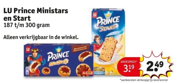 Aanbieding: Prince Ministars en Start