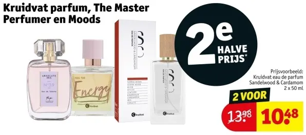 Aanbieding: Parfum, The Master Perfumer en Moods