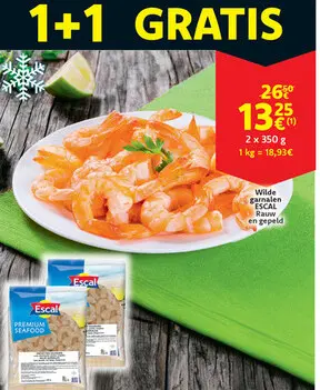 Aanbieding: Wilde garnalen