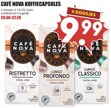 Aanbieding: Koffiecapsules