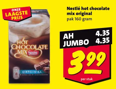 Aanbieding: hot chocolate mix original