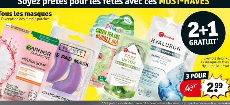 Offre: Tous les masques
