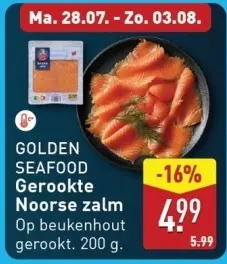 Aanbieding: Gerookte Noorse zalm