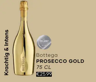 Aanbieding: Prosecco gold