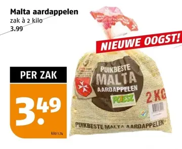 Aanbieding: Malta aardappelen