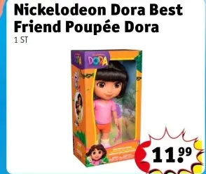 Offre: Nickelodeon Dora Best Friend Poupée Dora