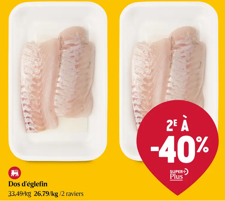 Offre: Dos d'églefin