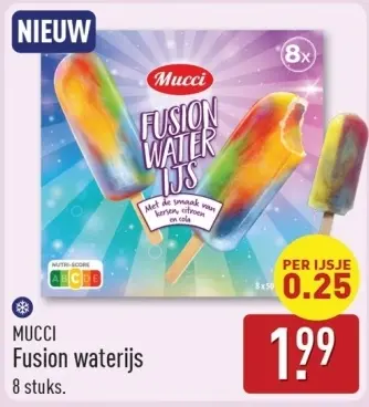 Aanbieding: Fusion waterijs