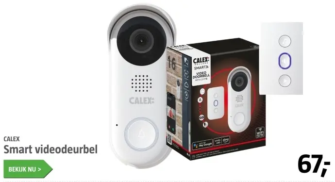 Aanbieding: Smart videodeurbel