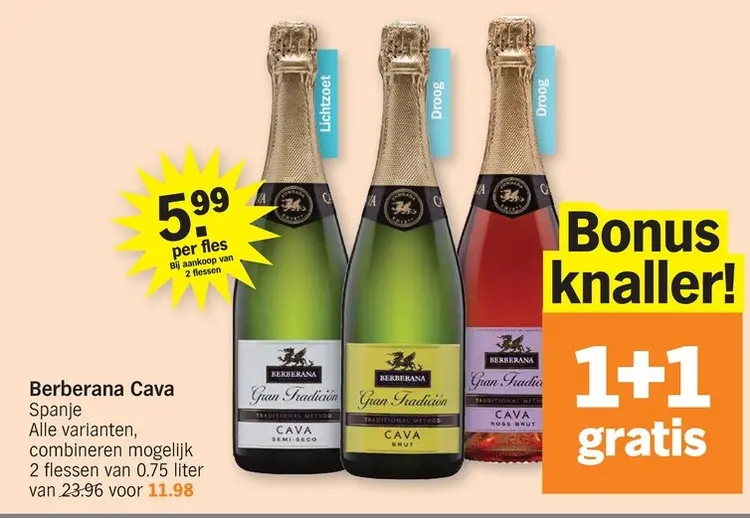 Promotie: Berberana Cava