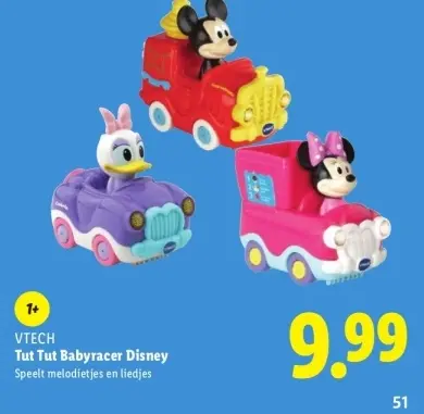 Aanbieding: Tut Tut Babyracer Disney
