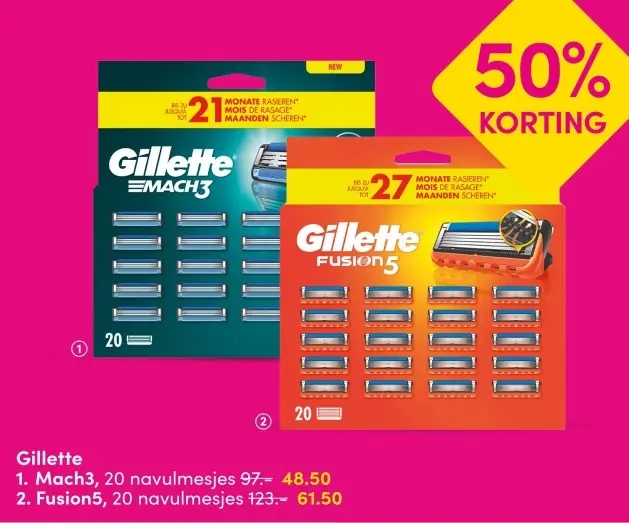 Aanbieding: Gillette