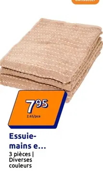 Offre: Essuiemains et serviette de bain