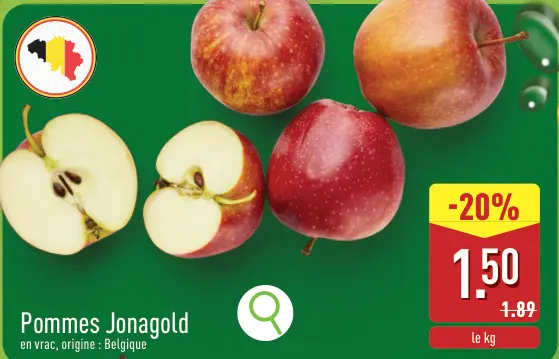 Offre: Pommes Jonagold