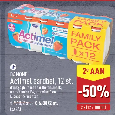 Promotie: Actimel aardbei